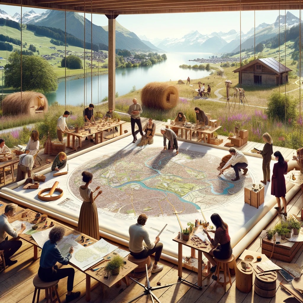 Vorstudie: Wie könnte ein Bioregional Weaving Lab  in der Schweiz aussehen?